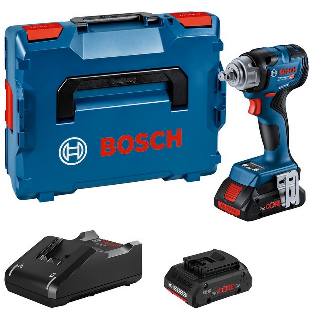 Bosch Akku Schlagschrauber 2x ProCORE 4Ah GDS 18V-330 HC Professional 06019L5002 Bosch Akku Schlagschrauber 2x ProCORE 4Ah GDS 18V-330 HC Professional 06019L5002
