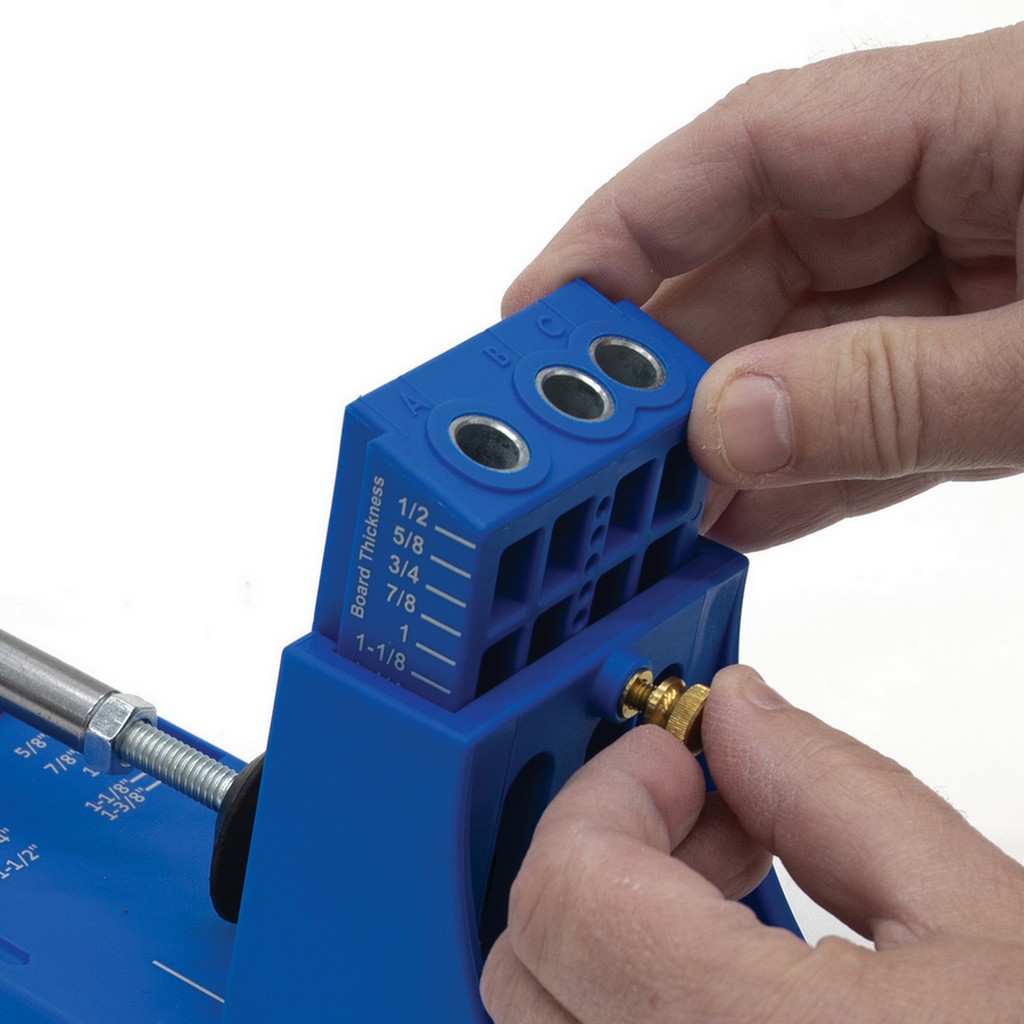 Kreg Bohrschablone Kreg Jig K4-INT Pocket-Hole Taschenloch Bohrführung 13-38 mm Kreg Bohrschablone Kreg Jig K4-INT Pocket-Hole Taschenloch Bohrführung 13-38 mm