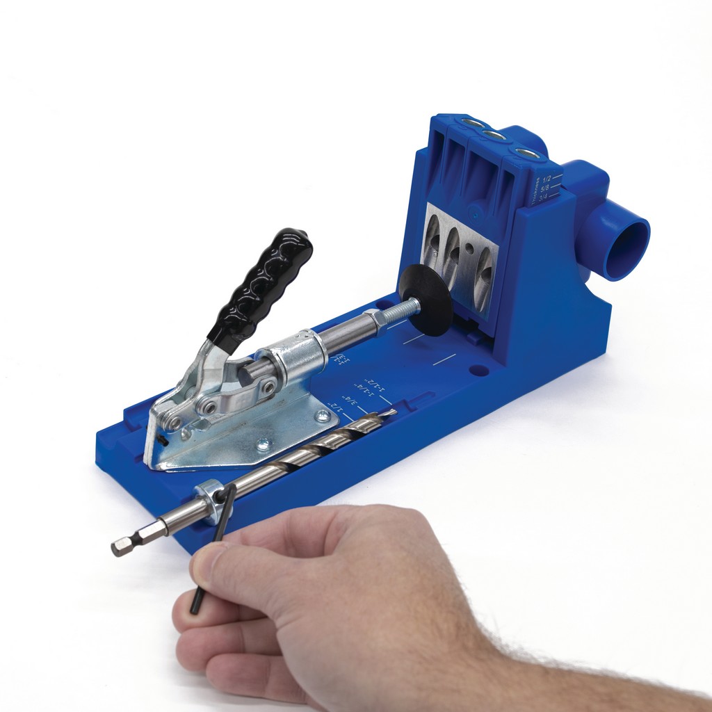 Kreg Bohrschablone Kreg Jig K4-INT Pocket-Hole Taschenloch Bohrführung 13-38 mm Kreg Bohrschablone Kreg Jig K4-INT Pocket-Hole Taschenloch Bohrführung 13-38 mm
