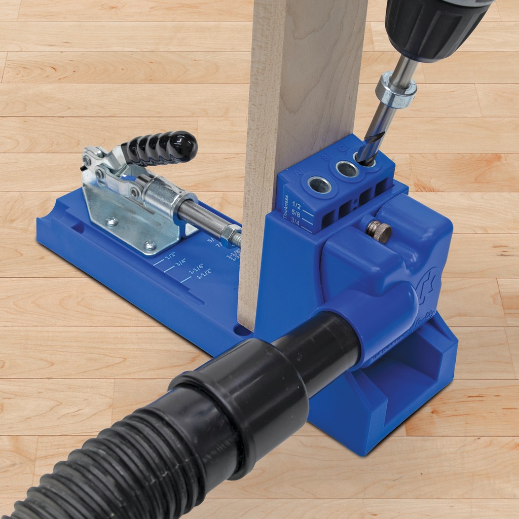 Kreg Bohrschablone Kreg Jig K4-INT Pocket-Hole Taschenloch Bohrführung 13-38 mm Kreg Bohrschablone Kreg Jig K4-INT Pocket-Hole Taschenloch Bohrführung 13-38 mm