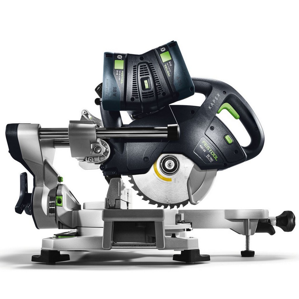 Festool Akku Kappsäge Zugsäge KAPEX KSC 60 EB-Basic 18V Schraubzwinge 577775 Festool Akku Kappsäge Zugsäge KAPEX KSC 60 EB-Basic 18V Schraubzwinge 577775