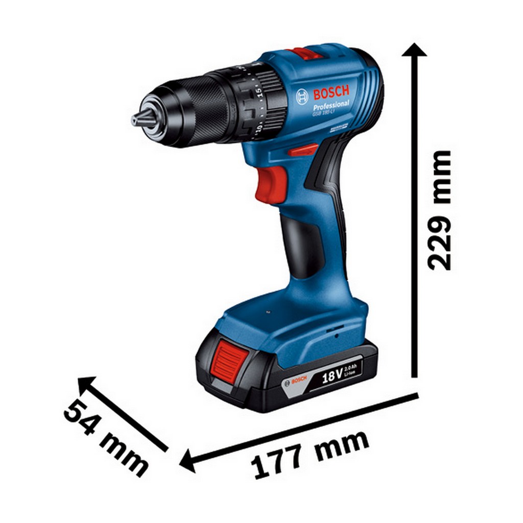 Bosch Akku Schlagbohrschrauber GSB 18V-45 + 3xAkku 18V 4.0Ah + GAL 18V-40 L-Case Bosch Akku Schlagbohrschrauber GSB 18V-45 + 3xAkku 18V 4.0Ah + GAL 18V-40 L-Case