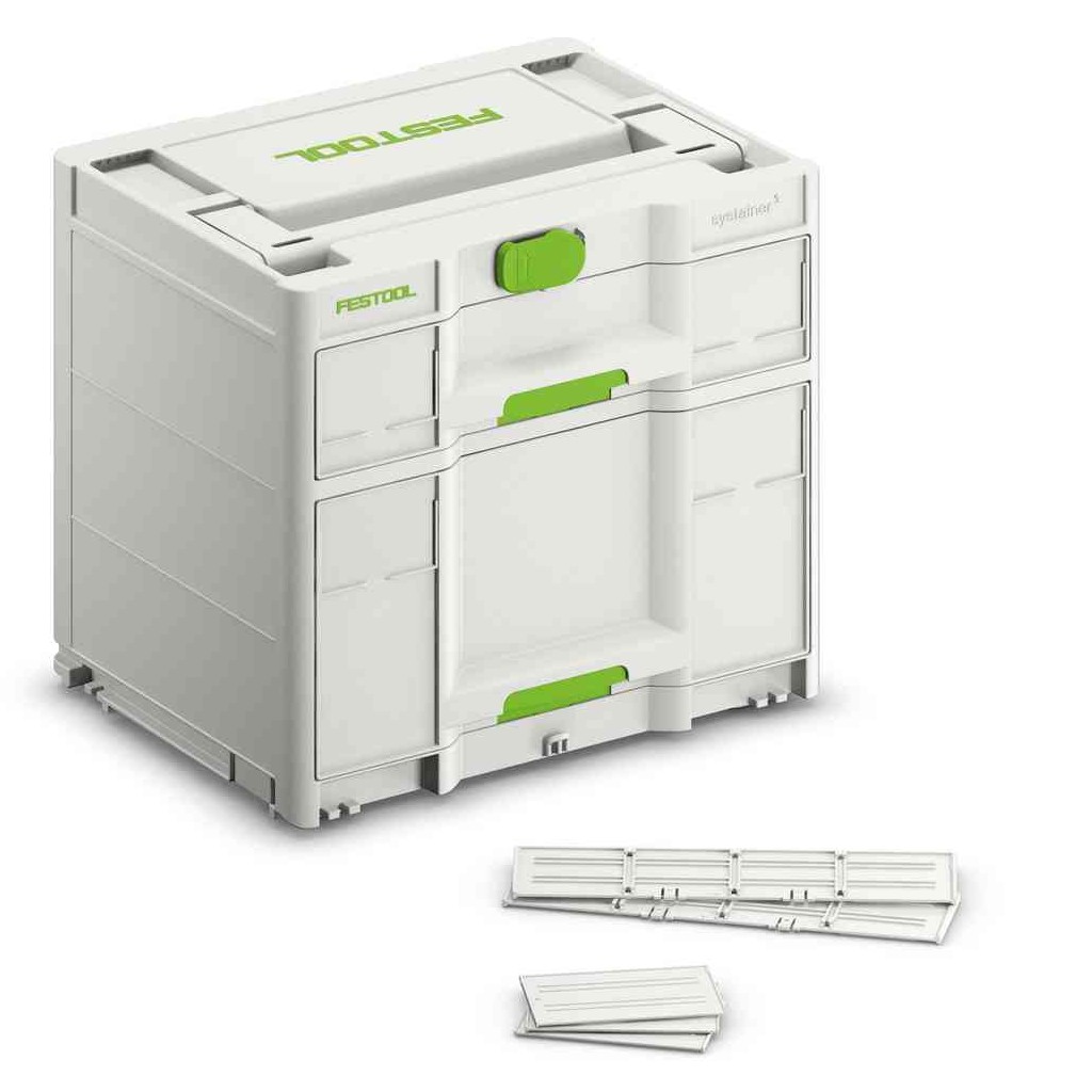Festool Sortainer³ SYS3-SORT/2 M 337 Systainer mit Schubladen leer 577770 Festool Sortainer³ SYS3-SORT/2 M 337 Systainer mit Schubladen leer 577770