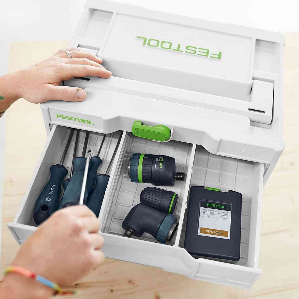 Festool Sortainer³ SYS3-SORT/2 M 337 Systainer mit Schubladen leer 577770 Festool Sortainer³ SYS3-SORT/2 M 337 Systainer mit Schubladen leer 577770