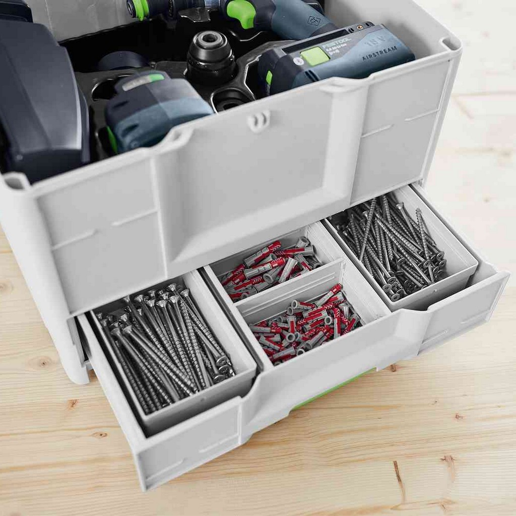 Festool Systainer³ SYS3 COMBI M 337 396 x 296 x 330 mm mit Trennstegen 577767 Festool Systainer³ SYS3 COMBI M 337 396 x 296 x 330 mm mit Trennstegen 577767