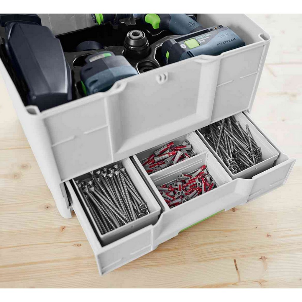 Festool Systainer SYS 3 Combi M 287 Kombi Systainer Sortainer 577766 Festool Systainer SYS 3 Combi M 287 Kombi Systainer Sortainer 577766