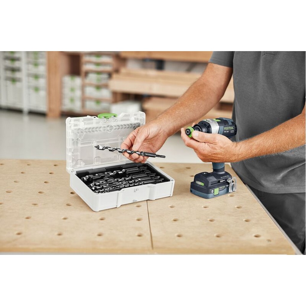 Festool Schlangenbohrer Set SYS3 S 76SB CE-SORT/6 CENTROTEC Schnittstelle 578111 Festool Schlangenbohrer Set SYS3 S 76SB CE-SORT/6 CENTROTEC Schnittstelle 578111
