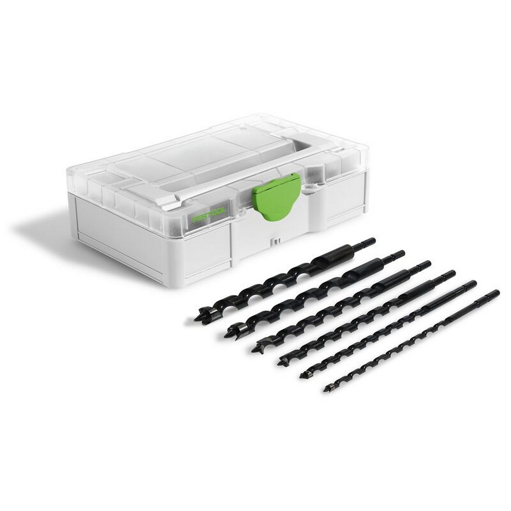 Festool Schlangenbohrer Set SYS3 S 76SB CE-SORT/6 CENTROTEC Schnittstelle 578111 Festool Schlangenbohrer Set SYS3 S 76SB CE-SORT/6 CENTROTEC Schnittstelle 578111
