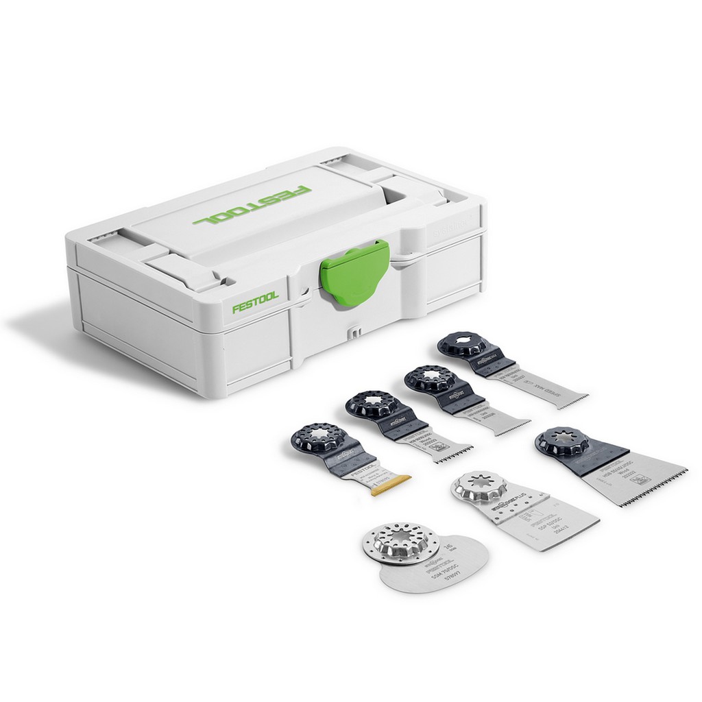 Festool Oszillierer Sägeblatt Set SYS3 S 76-OSC-SORT/7 für OSC 18 578116 Festool Oszillierer Sägeblatt Set SYS3 S 76-OSC-SORT/7 für OSC 18 578116