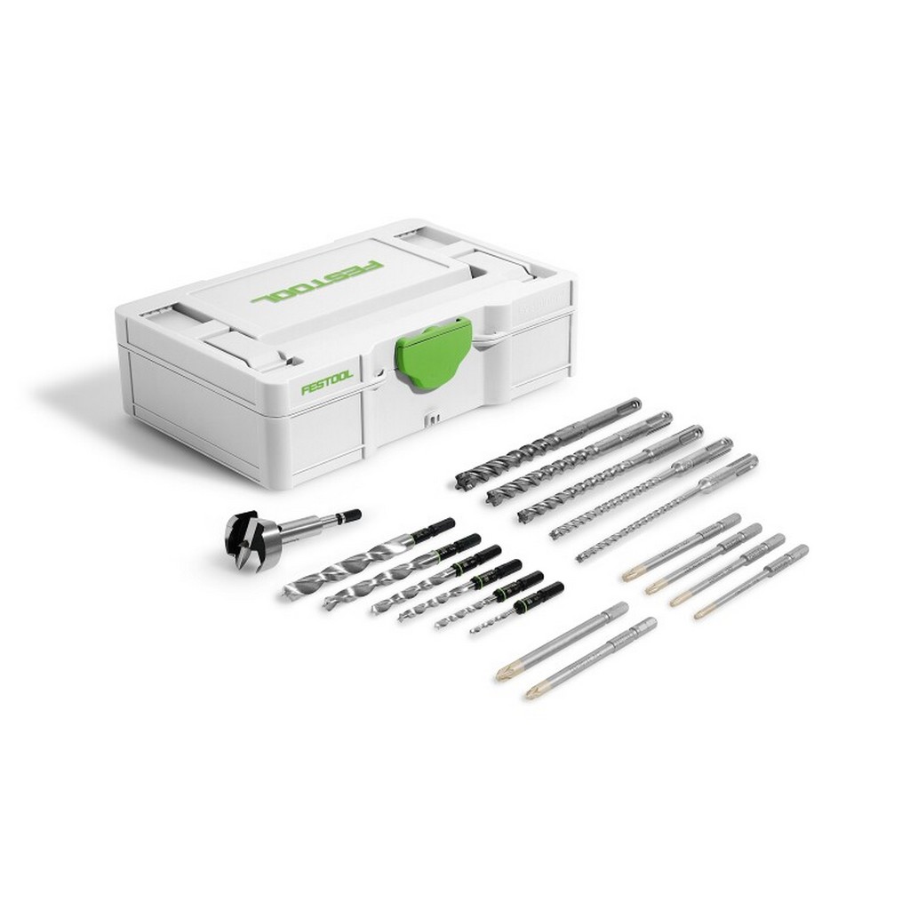 Festool Bohrer und Bit Set SYS3 S 76-BB-Set SDS Plus CENTROTEC Systainer 578119 Festool Bohrer und Bit Set SYS3 S 76-BB-Set SDS Plus CENTROTEC Systainer 578119