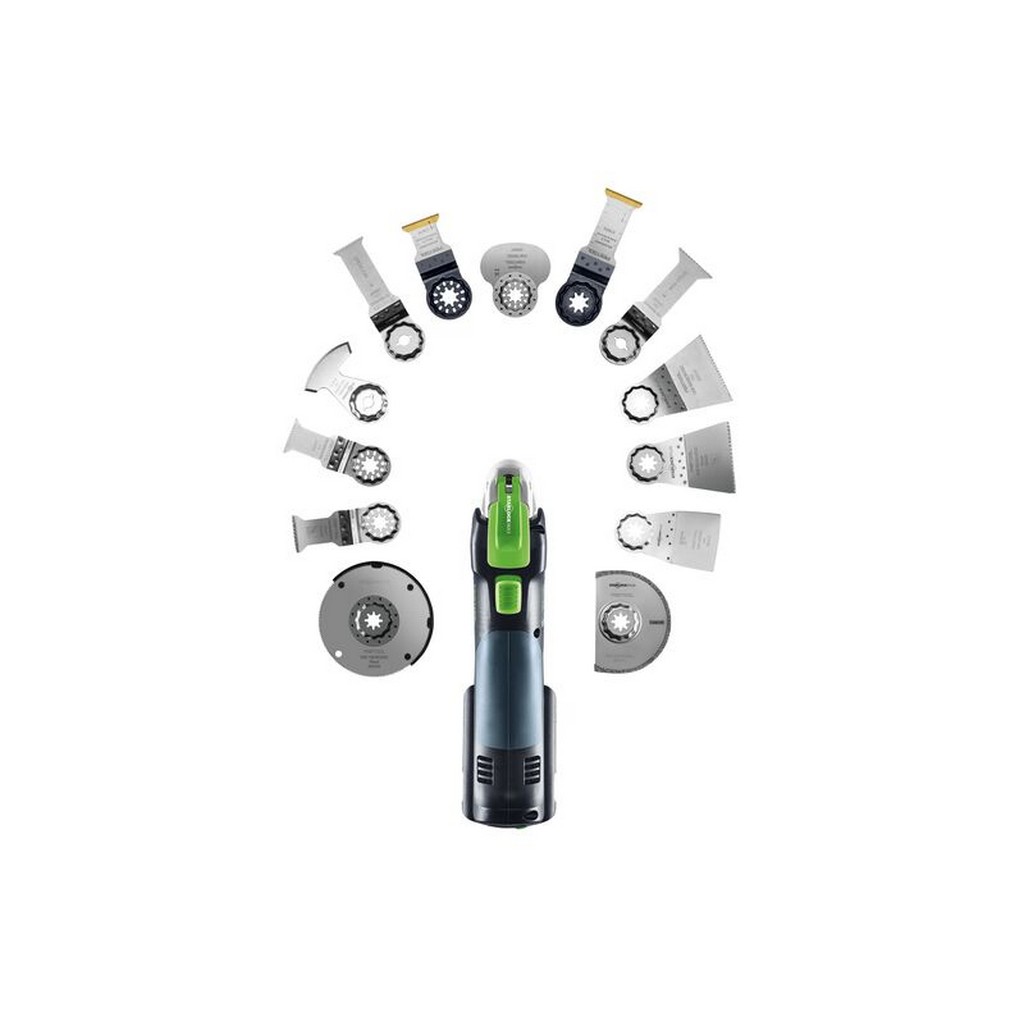 Festool Oszillierer Sägeblatt Set OSC-SORT/5 Starlock Multitool OSC 18 578098 Festool Oszillierer Sägeblatt Set OSC-SORT/5 Starlock Multitool OSC 18 578098