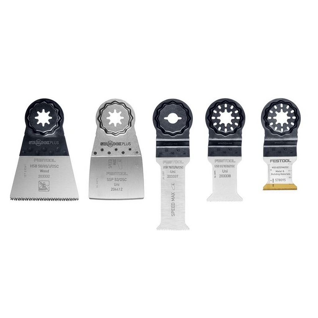 Festool Oszillierer Sägeblatt Set OSC-SORT/5 Starlock Multitool OSC 18 578098 Festool Oszillierer Sägeblatt Set OSC-SORT/5 Starlock Multitool OSC 18 578098