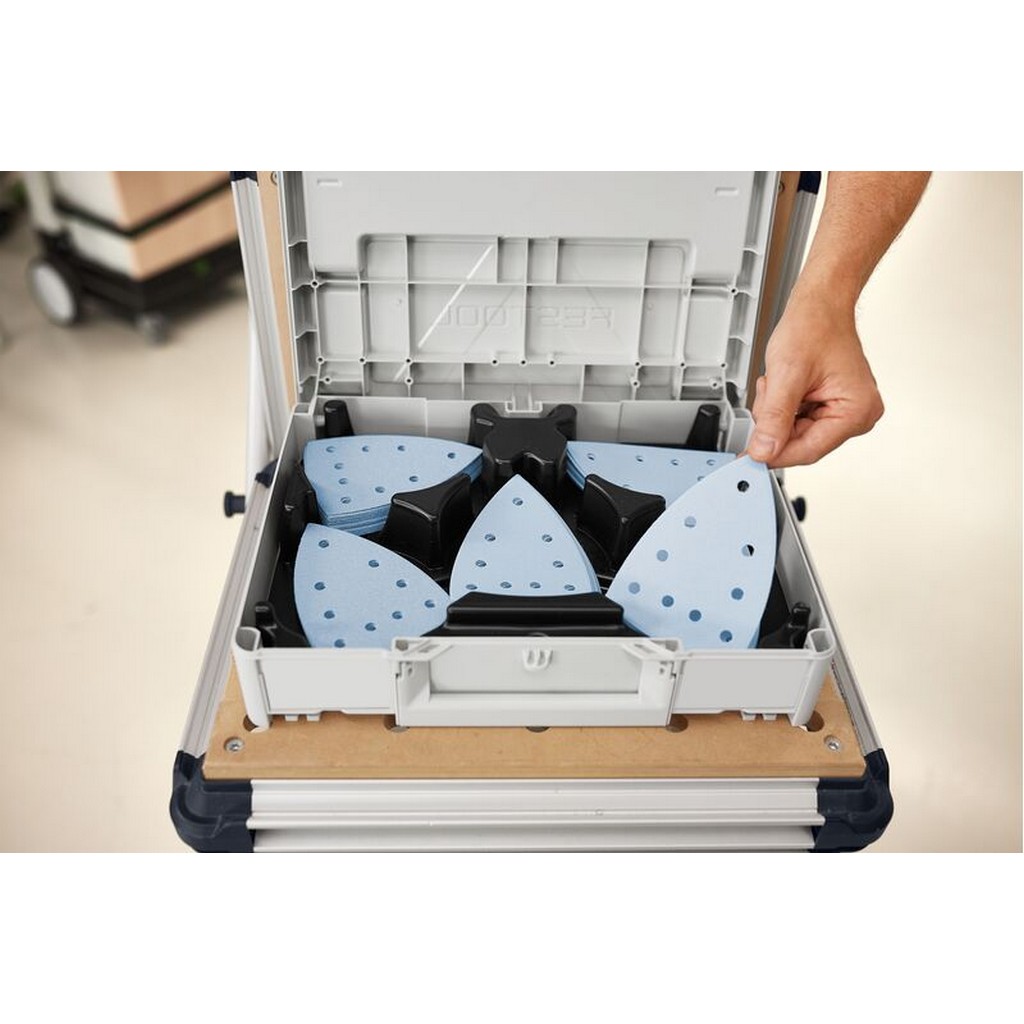 Festool Schleifmittel-Systainer³ Granat SYS-STF DELTA GR-Set 100 Stück 578195 Festool Schleifmittel-Systainer³ Granat SYS-STF DELTA GR-Set 100 Stück 578195