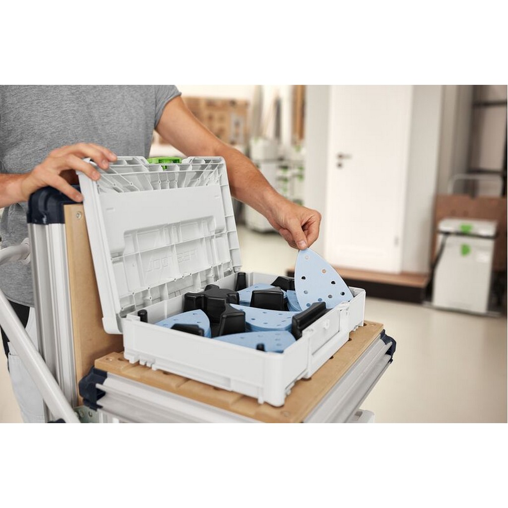 Festool Schleifmittel-Systainer³ Granat SYS-STF DELTA GR-Set 100 Stück 578195 Festool Schleifmittel-Systainer³ Granat SYS-STF DELTA GR-Set 100 Stück 578195