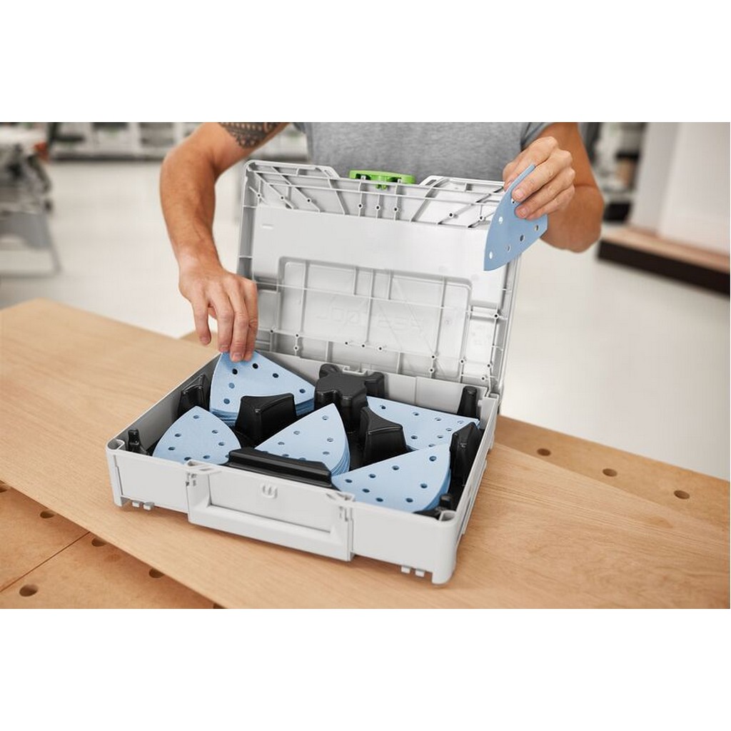 Festool Schleifmittel-Systainer³ Granat SYS-STF DELTA GR-Set 100 Stück 578195 Festool Schleifmittel-Systainer³ Granat SYS-STF DELTA GR-Set 100 Stück 578195
