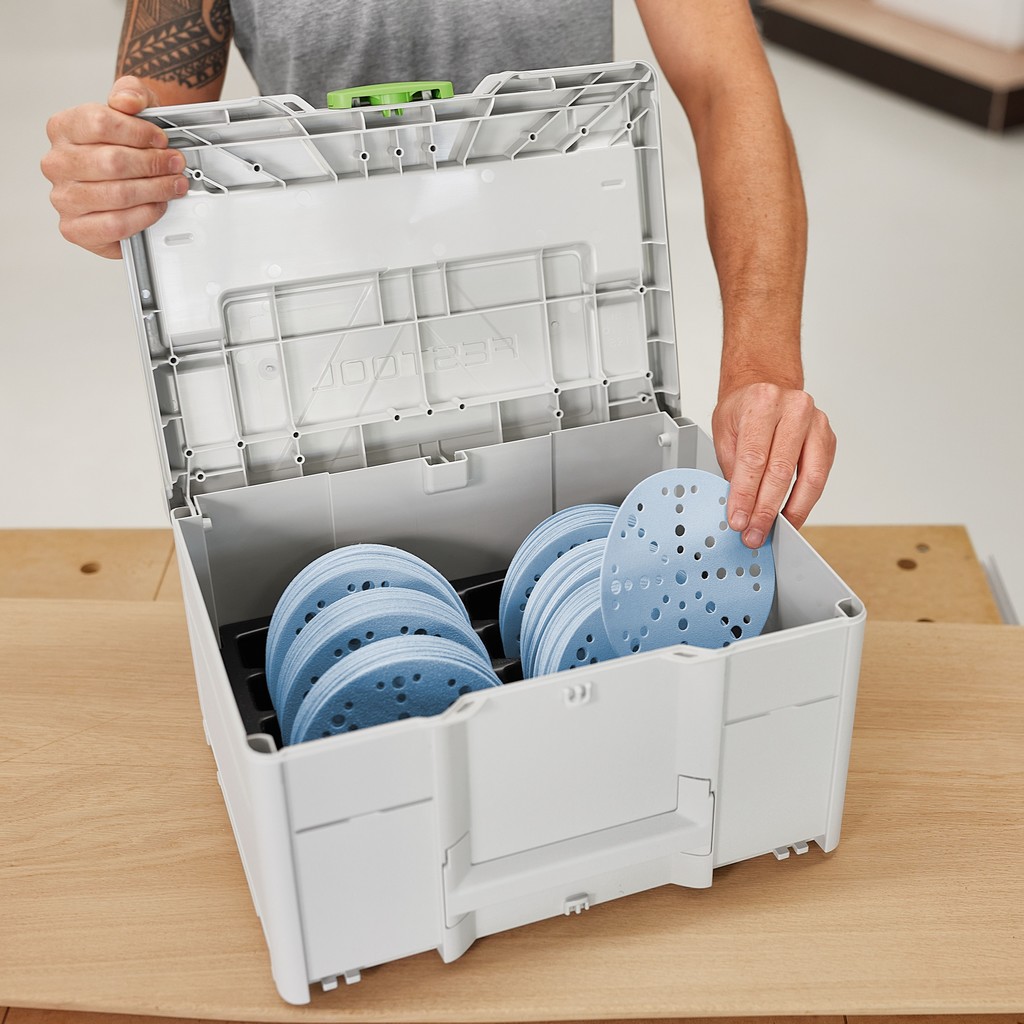 Festool Schleifmittel Systainer³ Granat SYS-STF D150 GR-Set 578192 Festool Schleifmittel Systainer³ Granat SYS-STF D150 GR-Set 578192