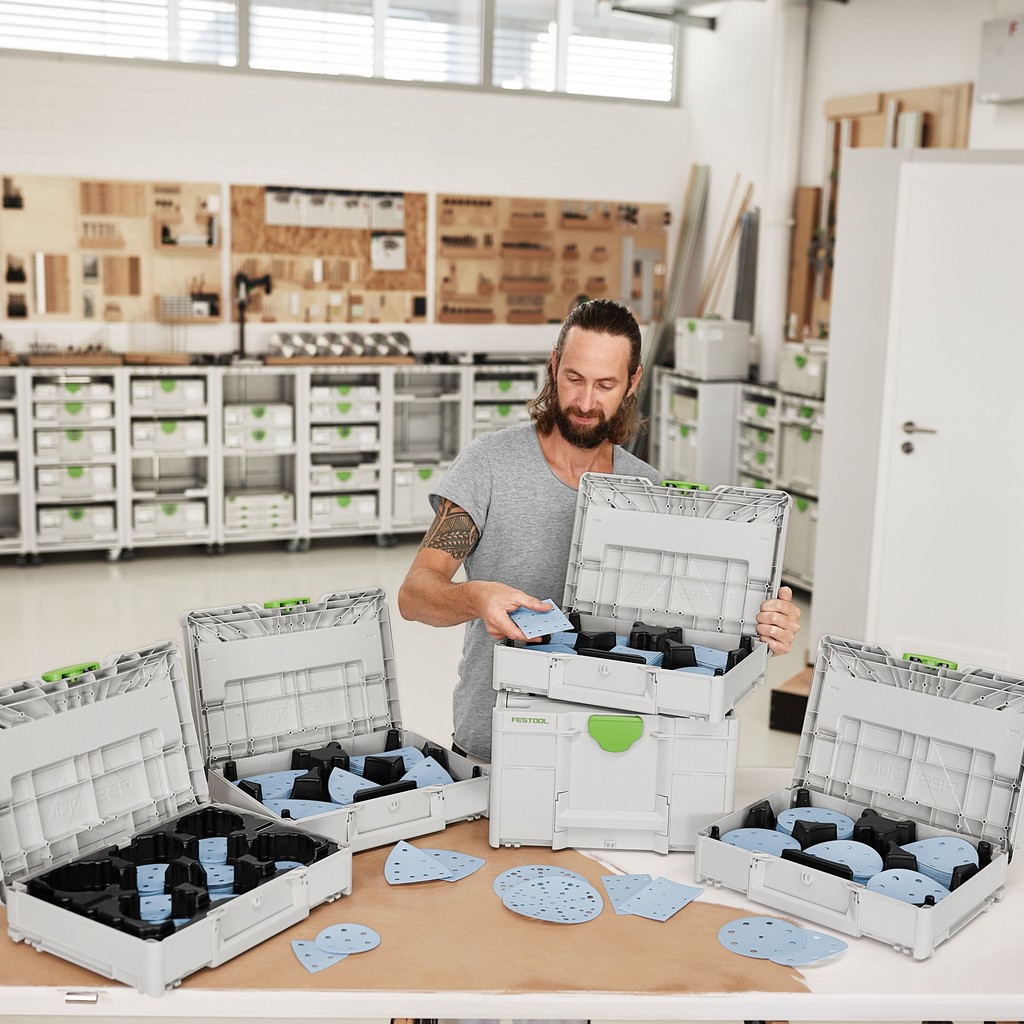 Festool Schleifmittel Systainer³ Granat SYS-STF D150 GR-Set 578192 Festool Schleifmittel Systainer³ Granat SYS-STF D150 GR-Set 578192