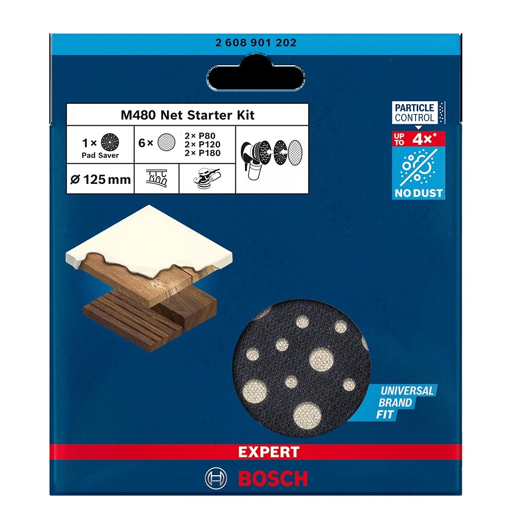 Bosch Combi Set Akku Exzenterschleifer GEX 18V-125 + M480 Starter-Set 0615A5004H Bosch Combi Set Akku Exzenterschleifer GEX 18V-125 + M480 Starter-Set 0615A5004H