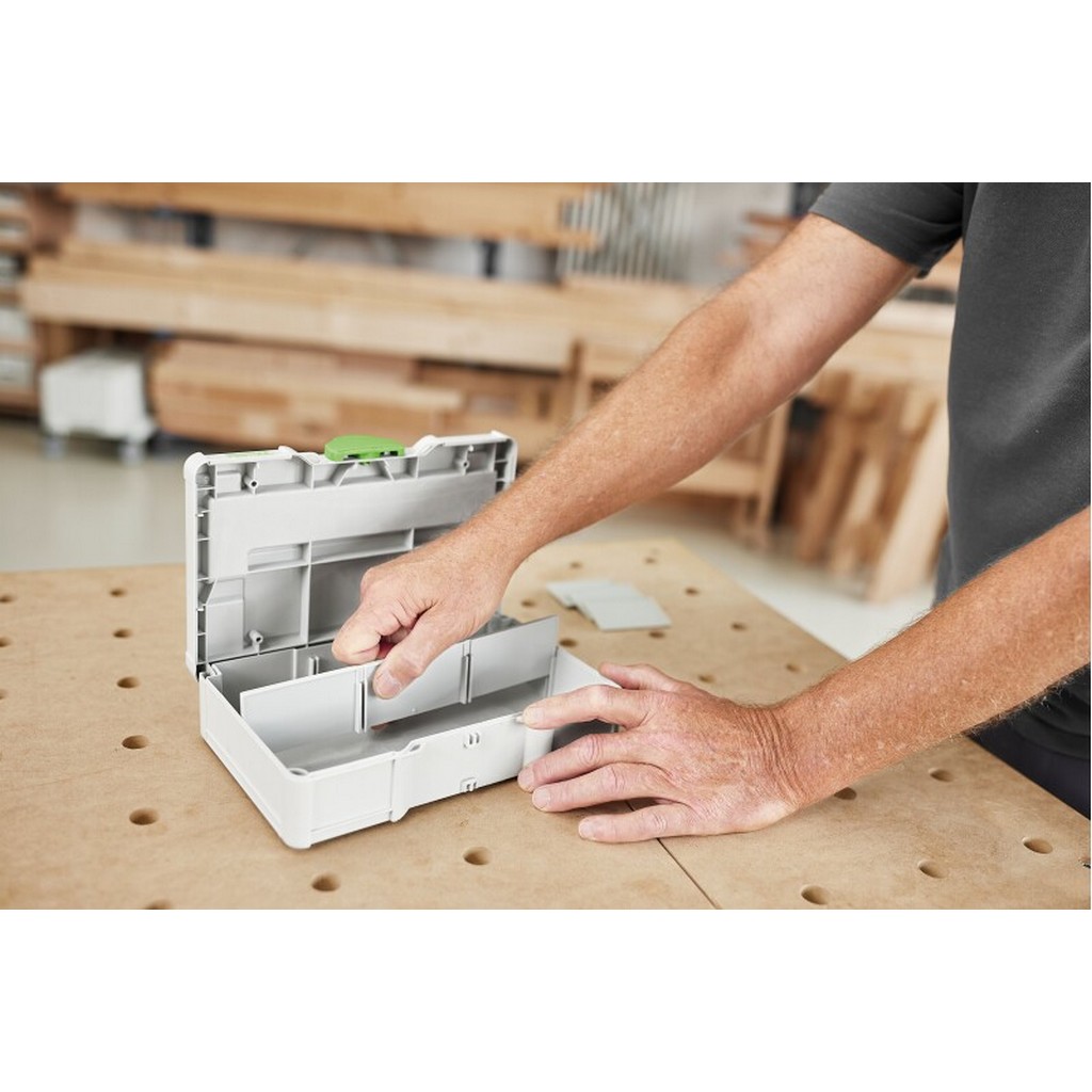 Festool Systainer SYS3 S 76 Aufbewahrung T-LOC SYS3 mit Trennstegen 577808 Festool Systainer SYS3 S 76 Aufbewahrung T-LOC SYS3 mit Trennstegen 577808