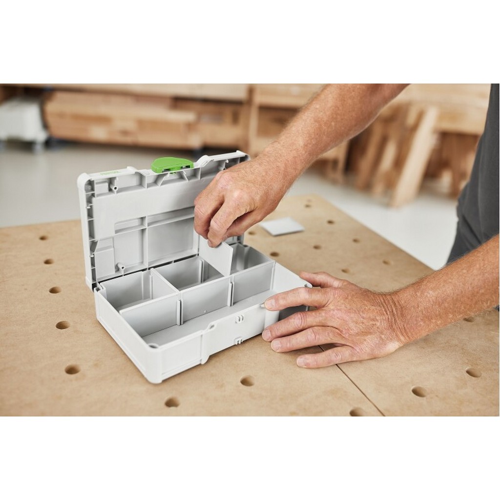 Festool Systainer SYS3 S 76 Aufbewahrung T-LOC SYS3 mit Trennstegen 577808 Festool Systainer SYS3 S 76 Aufbewahrung T-LOC SYS3 mit Trennstegen 577808