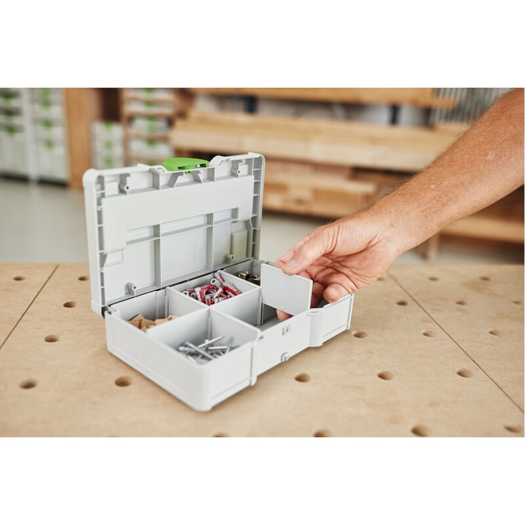 Festool Systainer SYS3 S 76 Aufbewahrung T-LOC SYS3 mit Trennstegen 577808 Festool Systainer SYS3 S 76 Aufbewahrung T-LOC SYS3 mit Trennstegen 577808