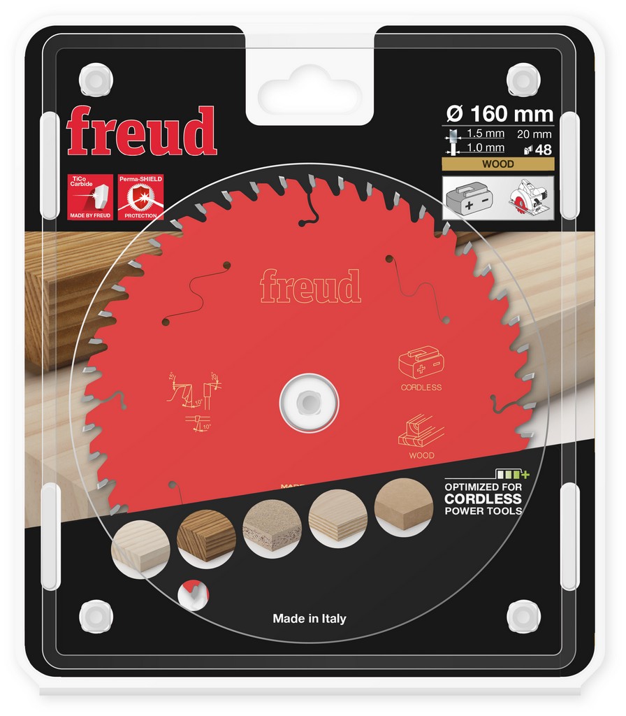 Freud Kreissägeblatt FR05W017HC 160x20x1,5/1mm Z48 Akku Tauchsäge Holz F03FS10050 Freud Kreissägeblatt FR05W017HC 160x20x1,5/1mm Z48 Akku Tauchsäge Holz F03FS10050