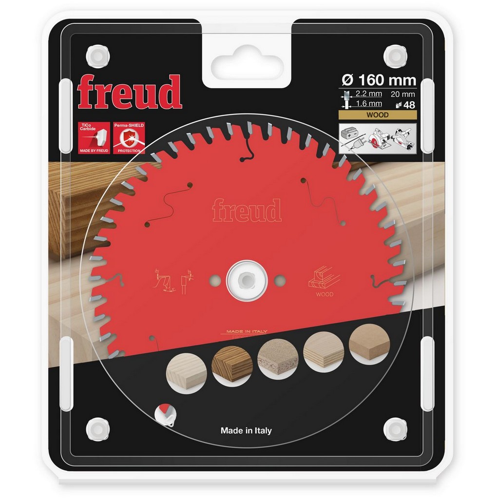 Freud Kreissägeblatt FR06W008H 160x20x2,2/1,6mm Z48 Tauchsäge Holz F03FS09680 Freud Kreissägeblatt FR06W008H 160x20x2,2/1,6mm Z48 Tauchsäge Holz F03FS09680