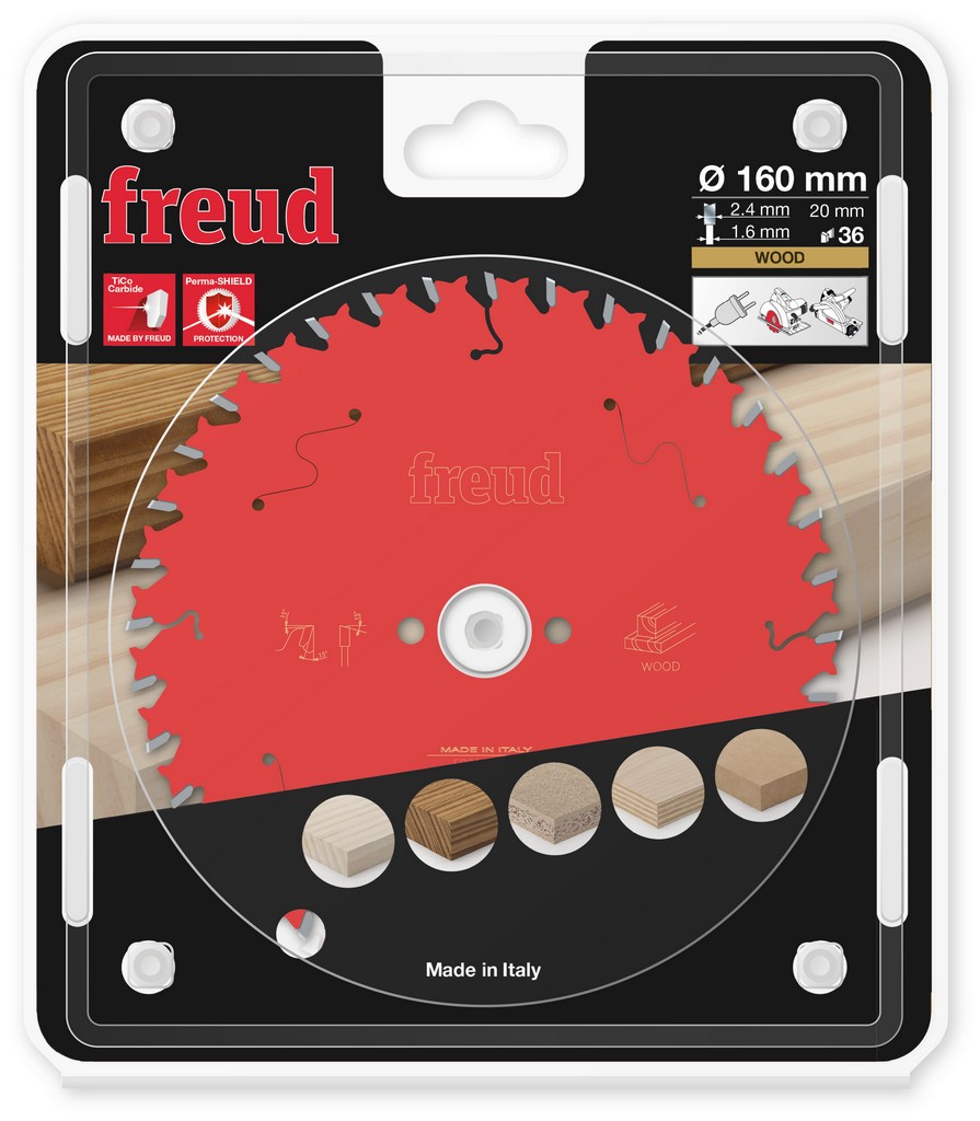 Freud Kreissägeblatt FR06W010H 160x20x2,4/1,6mm Z36 Tauchsäge Holz F03FS09682 Freud Kreissägeblatt FR06W010H 160x20x2,4/1,6mm Z36 Tauchsäge Holz F03FS09682