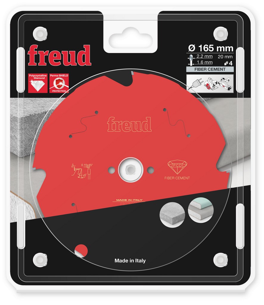 Freud Kreissägeblatt FR07F001H 165x20x2,2/1,6 Z4 Handsäge Faserzement F03FS09838 Freud Kreissägeblatt FR07F001H 165x20x2,2/1,6 Z4 Handsäge Faserzement F03FS09838