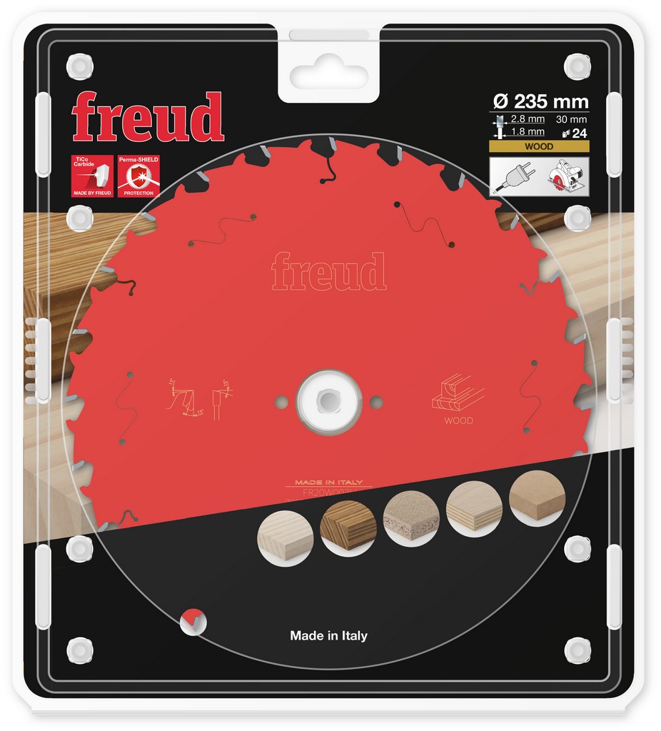 Freud Kreissägeblatt FR20W003H 235x30x2,8/1,8mm Z24 Tauchkreissägen F03FS09733 Freud Kreissägeblatt FR20W003H 235x30x2,8/1,8mm Z24 Tauchkreissägen F03FS09733