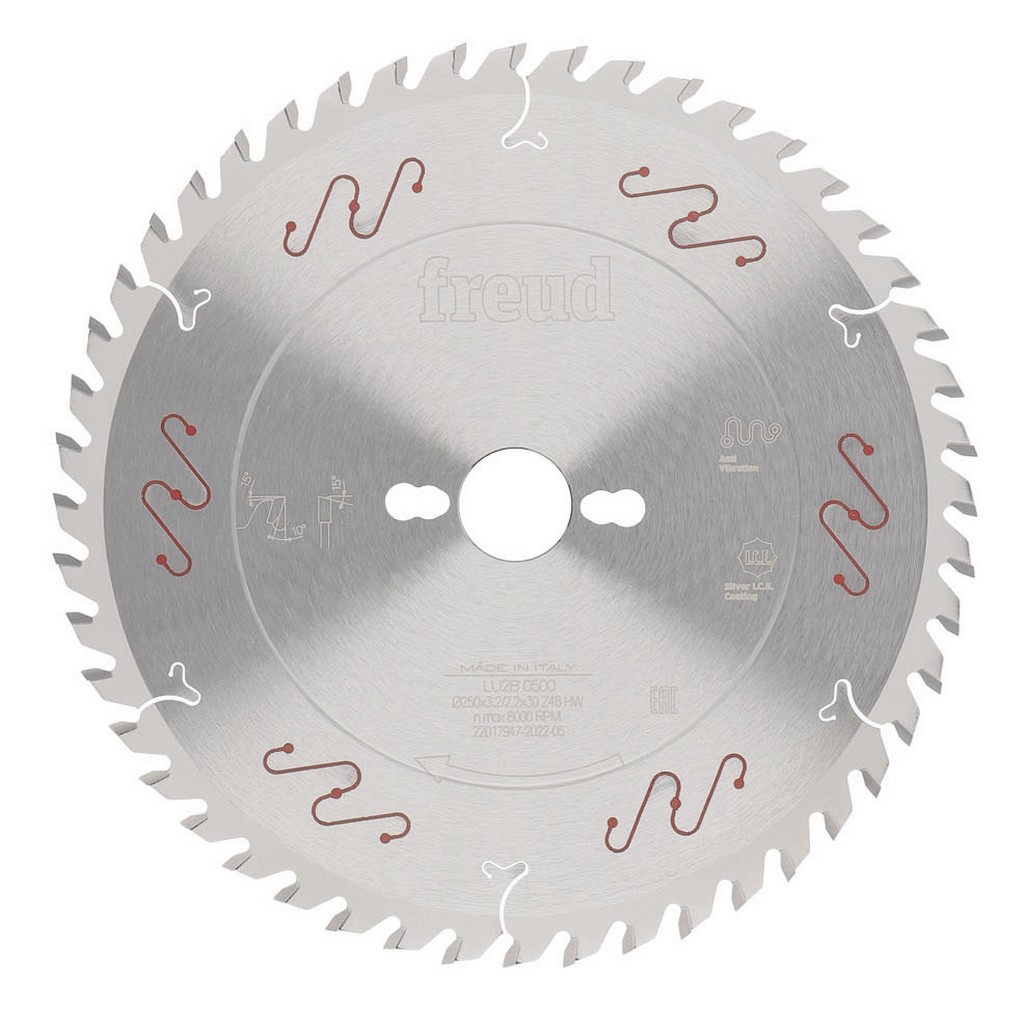 Freud Kreissägeblatt LU2B 0500 250x30x3,2/2,2mm Z48 Holz Sperrholz F03FS04877 Freud Kreissägeblatt LU2B 0500 250x30x3,2/2,2mm Z48 Holz Sperrholz F03FS04877