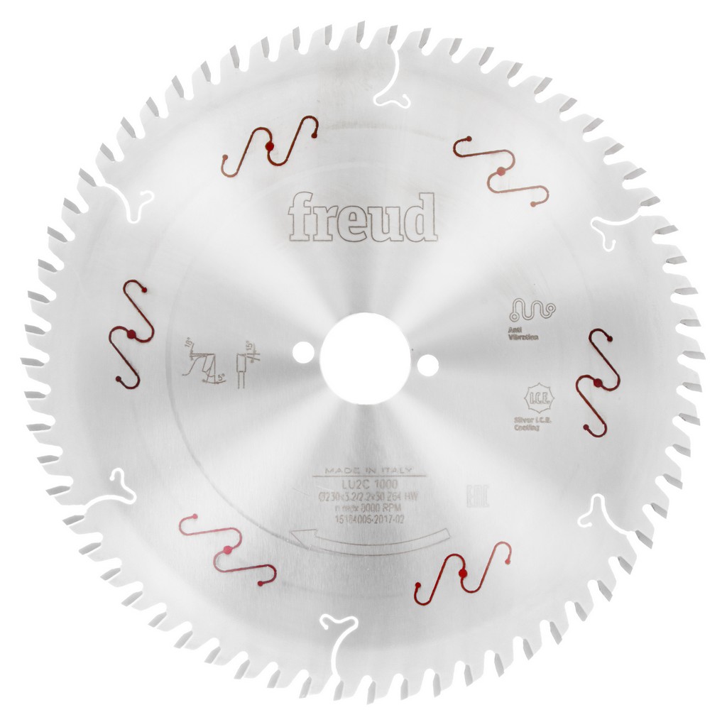 Freud Kreissägeblatt LU2C 1000 230x30x3,2/2,2mm Z64 Holz Sperrholz F03FS04921 Freud Kreissägeblatt LU2C 1000 230x30x3,2/2,2mm Z64 Holz Sperrholz F03FS04921