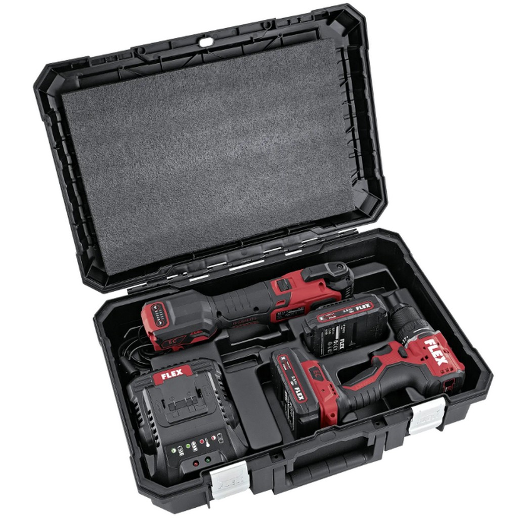Flex Duo Pack Akku Bohrschrauber Akku Multitool DD LD+MT 18-ECTC/2.5 Set 532843 Flex Duo Pack Akku Bohrschrauber Akku Multitool DD LD+MT 18-ECTC/2.5 Set 532843