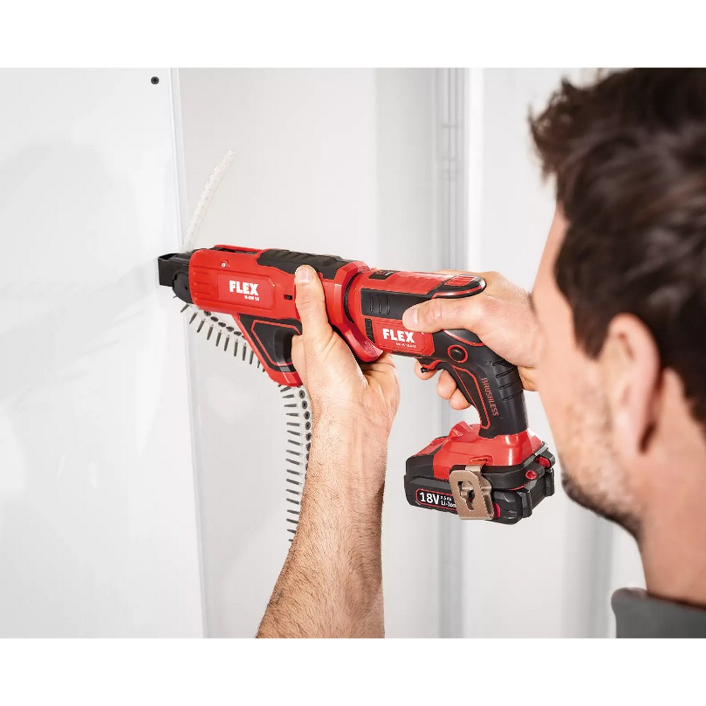 Flex Duo Pack Akku Trockenbauschrauber Multitool DW45+MT 18-EC TC/2.5 Set 532427 Flex Duo Pack Akku Trockenbauschrauber Multitool DW45+MT 18-EC TC/2.5 Set 532427