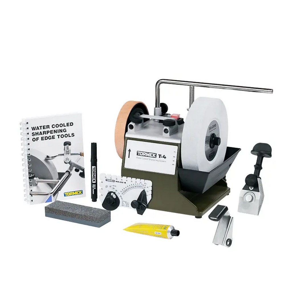 Tormek T4 Bushcraft Jägeredition SG-200 120W Schleifmaschine Axt Messer 421375/1 Tormek T4 Bushcraft Jägeredition SG-200 120W Schleifmaschine Axt Messer 421375/1