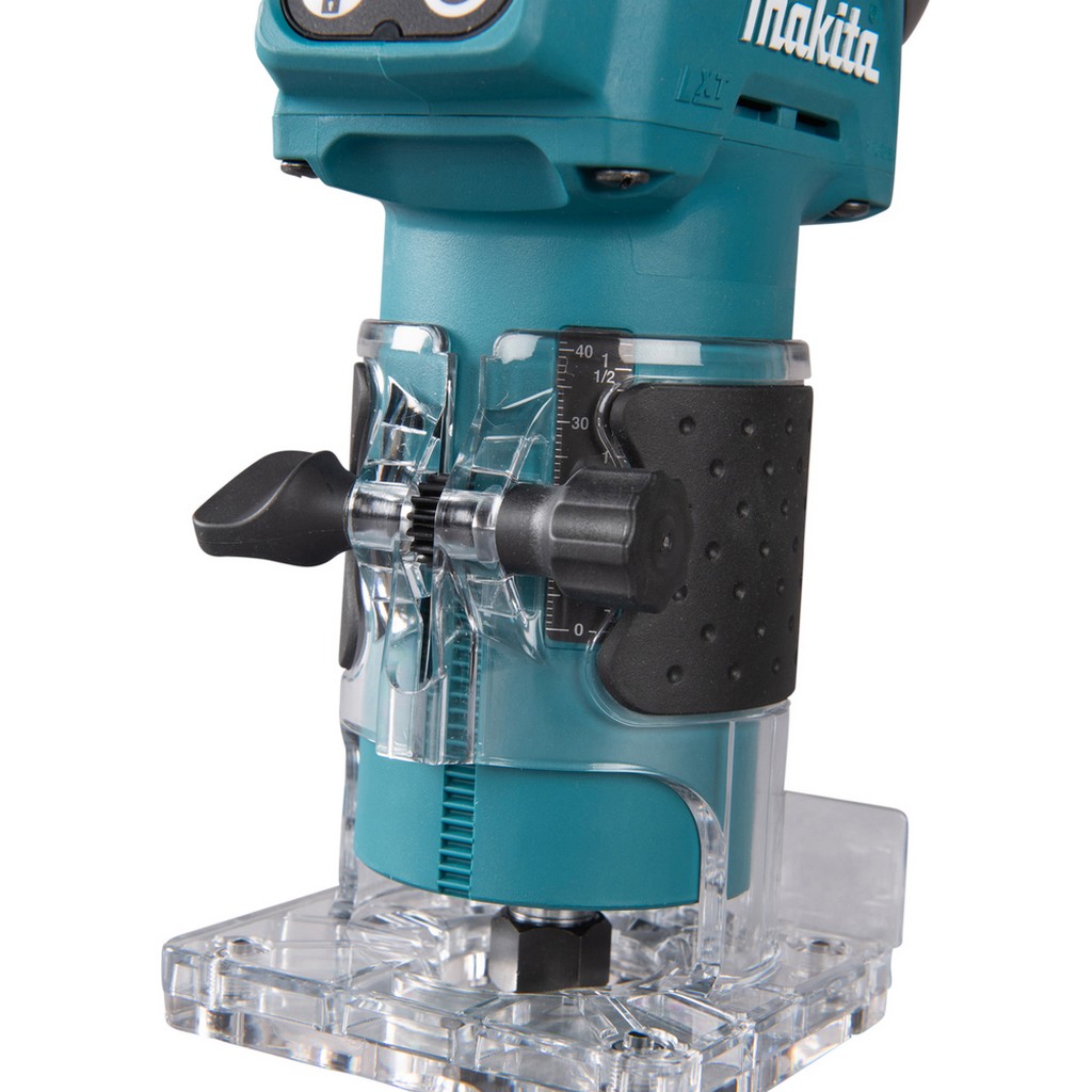 Makita Akku Kantenfräse 18V Hubhöhe 0 - 42mm ohne Akku ohne Ladegerät DRT52Z Makita Akku Kantenfräse 18V Hubhöhe 0 - 42mm ohne Akku ohne Ladegerät DRT52Z