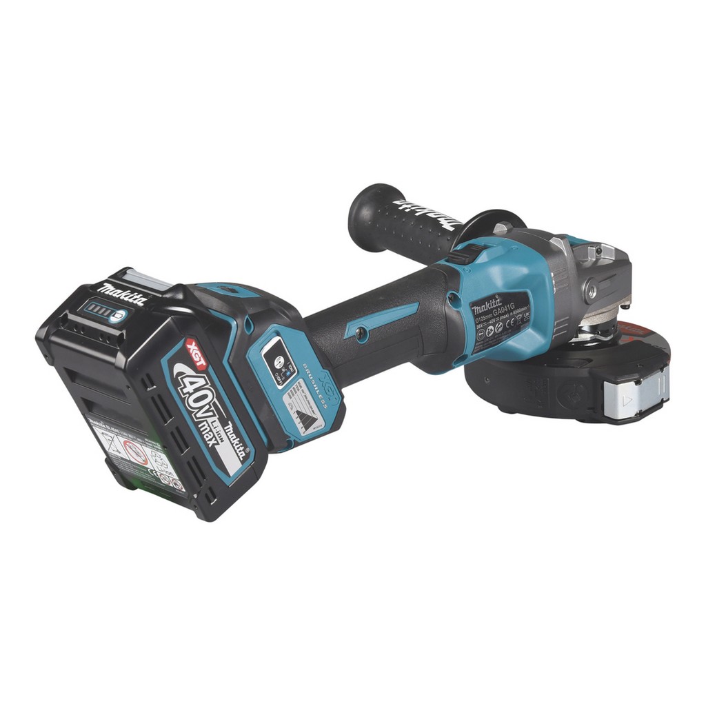 Makita Akku Winkelschleifer 40V 125mm ohne Akku ohne Ladegerät GA041GZ Makita Akku Winkelschleifer 40V 125mm ohne Akku ohne Ladegerät GA041GZ