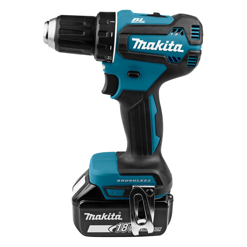 Makita Akku Bohrschrauber 18V 50Nm 2x3,0Ah Akku Ladegerät MAKPAC DDF485RFJ Makita Akku Bohrschrauber 18V 50Nm 2x3,0Ah Akku Ladegerät MAKPAC DDF485RFJ