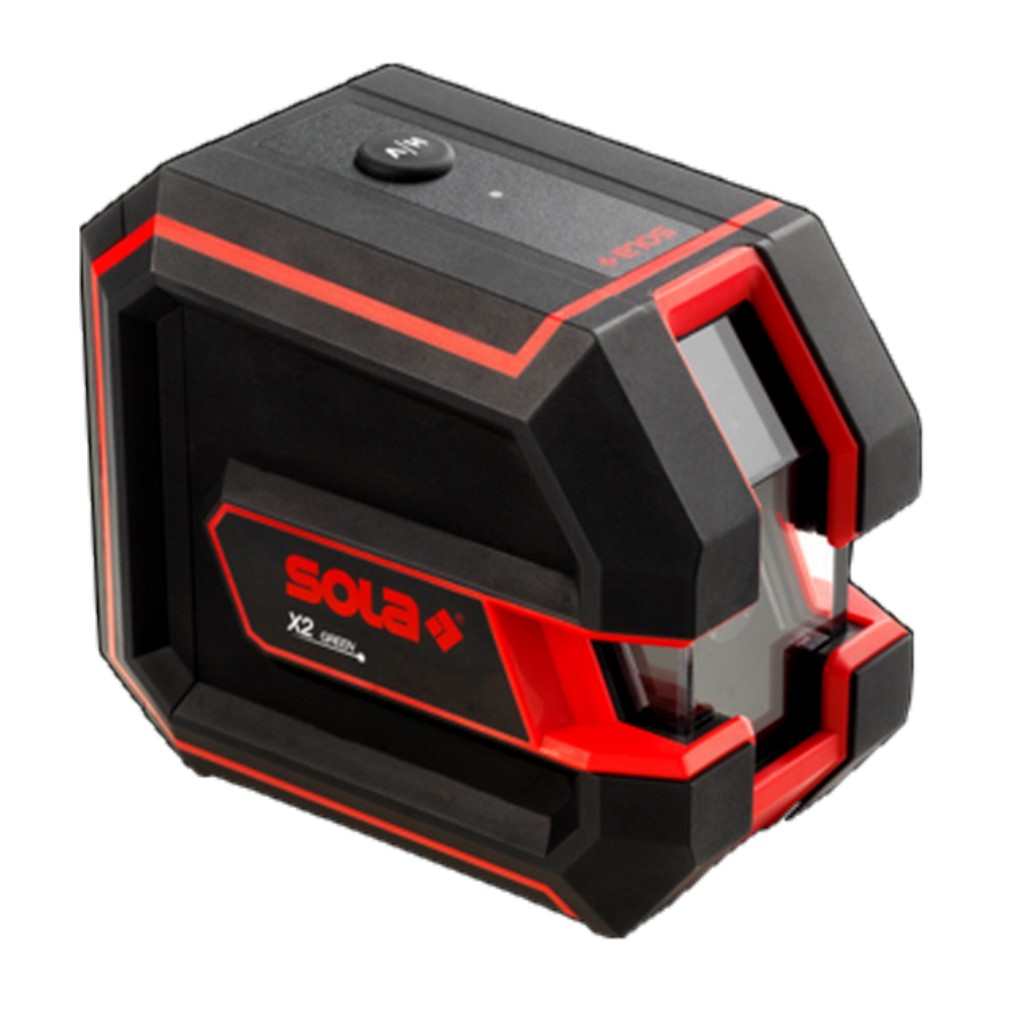 Sola Kreuzlinienlaser X2 GREEN selbstnivellierend für Innenausbau 71014001 Sola Kreuzlinienlaser X2 GREEN selbstnivellierend für Innenausbau 71014001