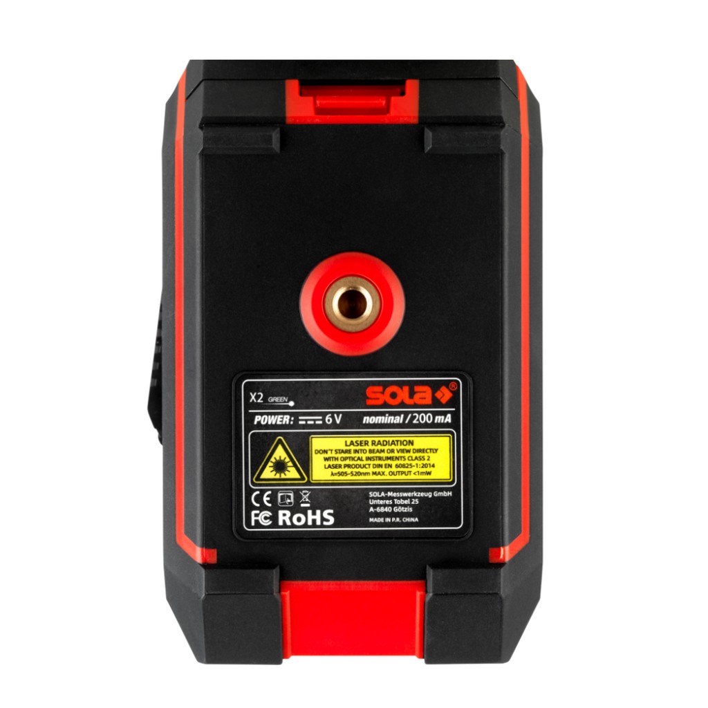 Sola Kreuzlinienlaser X2 GREEN selbstnivellierend für Innenausbau 71014001 Sola Kreuzlinienlaser X2 GREEN selbstnivellierend für Innenausbau 71014001