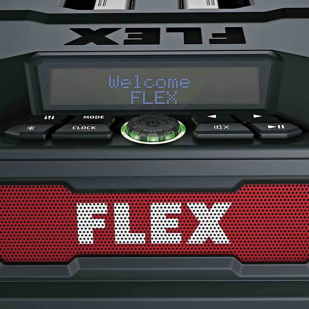 Flex Digitales Akku Baustellenradio DAB+ RD SP 12/18/230 Ladefunktion 532813 Flex Digitales Akku Baustellenradio DAB+ RD SP 12/18/230 Ladefunktion 532813