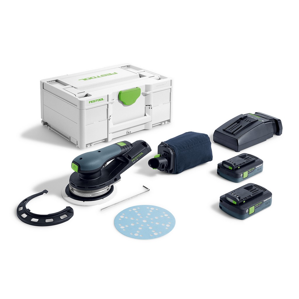 Festool Akku Exzenterschleifer ETSC 2 150 4,0 I-Plus mit Akku + Ladegerät 577726 Festool Akku Exzenterschleifer ETSC 2 150 4,0 I-Plus mit Akku + Ladegerät 577726