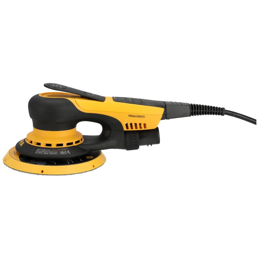 Mirka DEROS II 650 150mm Hub 5.0 Exzenterschleifer Schleifmaschine MID6504044 Mirka DEROS II 650 150mm Hub 5.0 Exzenterschleifer Schleifmaschine MID6504044