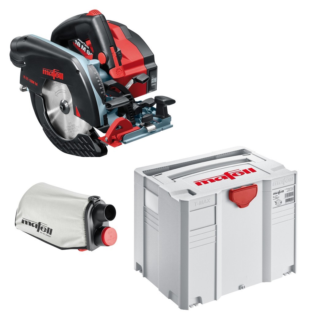 Mafell Akku Handkreissäge K 55 18M bl PURE im T-MAX inkl Sägeblatt-HM CAS 91D602 Mafell Akku Handkreissäge K 55 18M bl PURE im T-MAX inkl Sägeblatt-HM CAS 91D602
