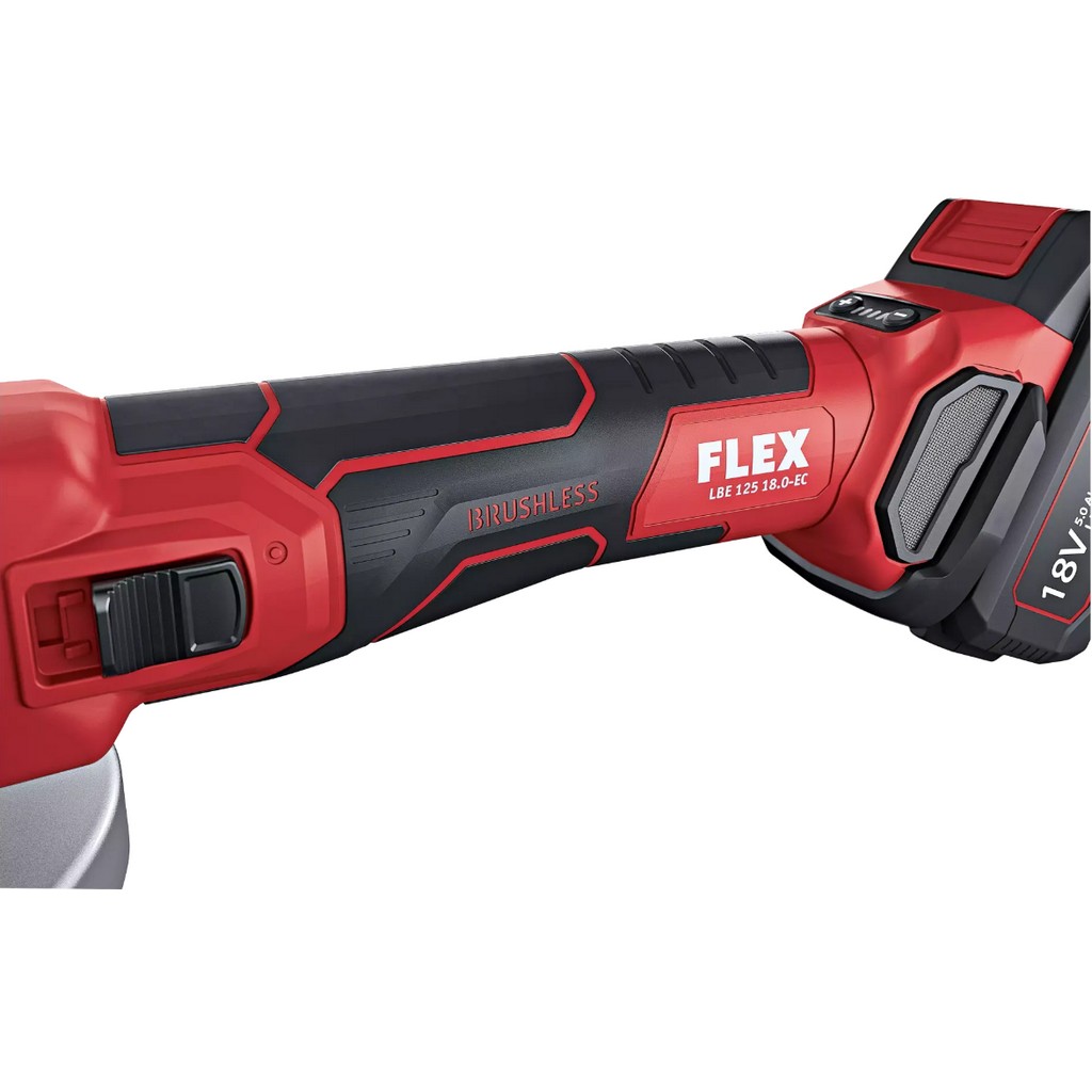 Flex Akku Winkelschleifer LBE 125 18.0-EC Solo 18V 125mm Bremse in L-Boxx 499293 Flex Akku Winkelschleifer LBE 125 18.0-EC Solo 18V 125mm Bremse in L-Boxx 499293
