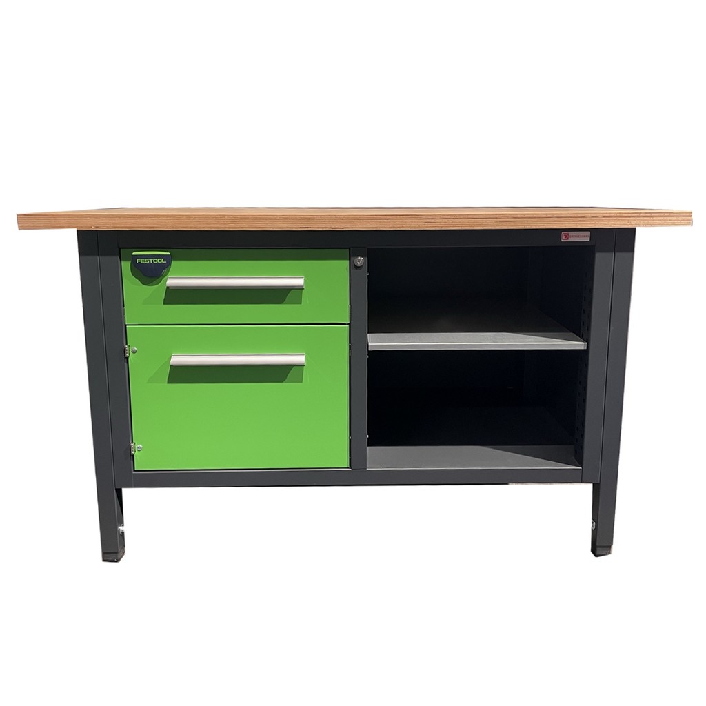Dringenberg Werkbank 1500 2/1 höhenverstellbar mit Festool Flaschenöffner 016162 Dringenberg Werkbank 1500 2/1 höhenverstellbar mit Festool Flaschenöffner 016162
