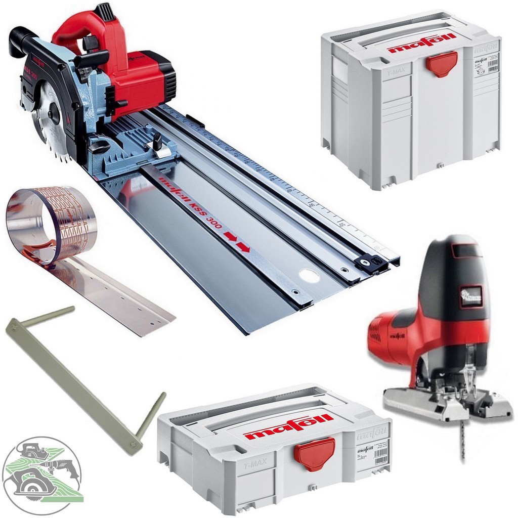 Mafell KSS 300 Kapp-Sägesystem MaxiMax 916702 + Stichsäge P1 cc im Max 917103 Mafell KSS 300 Kapp-Sägesystem MaxiMax 916702 + Stichsäge P1 cc im Max 917103