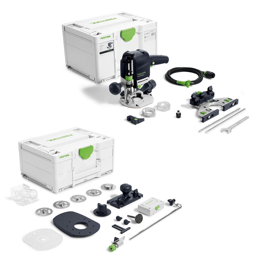 Festool Oberfräse Fräse OF 1010 REBQ-Set inkl Zubehör Set ZS-OF 1010 M 578049 Festool Oberfräse Fräse OF 1010 REBQ-Set inkl Zubehör Set ZS-OF 1010 M 578049
