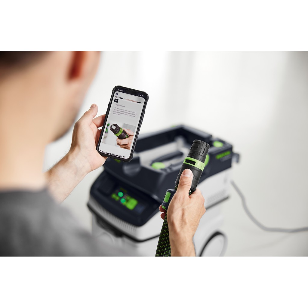 Festool Absaugmobil CLEANTEC CTM 36 EI + Fernbedienung CT-F I mit Bluetooth Festool Absaugmobil CLEANTEC CTM 36 EI + Fernbedienung CT-F I mit Bluetooth