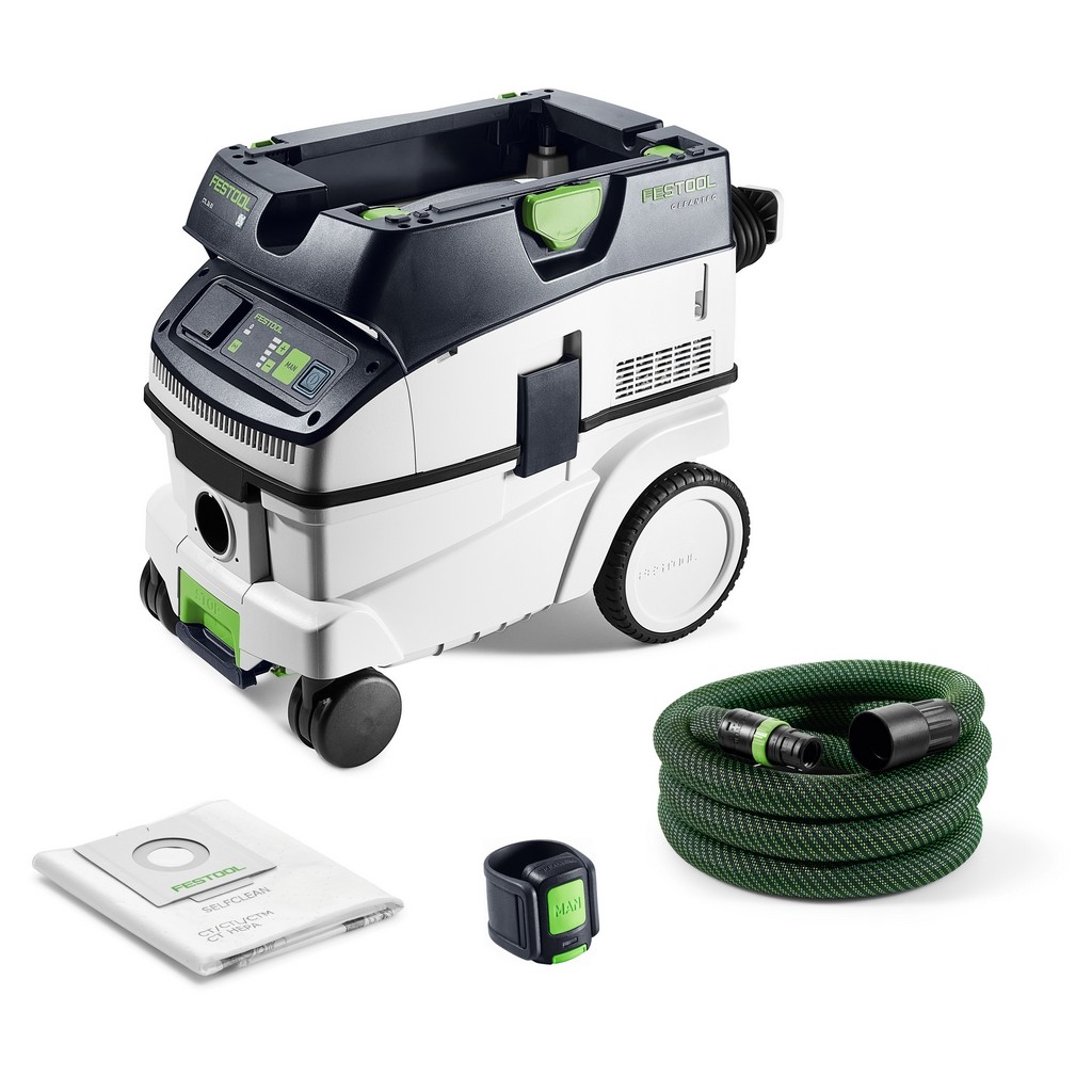 Festool Absaugmobil CLEANTEC CTL 26 EI + Fernbedienung CT-F I mit Bluetooth Festool Absaugmobil CLEANTEC CTL 26 EI + Fernbedienung CT-F I mit Bluetooth